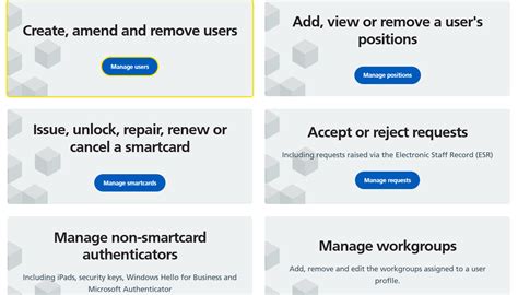 unlock smartcard care identity management